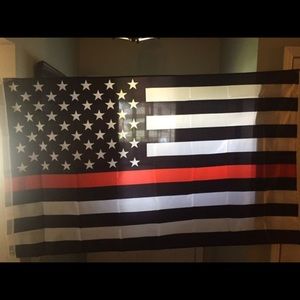 Thin Red Line 3’ x 5’ American Flag Firefighters